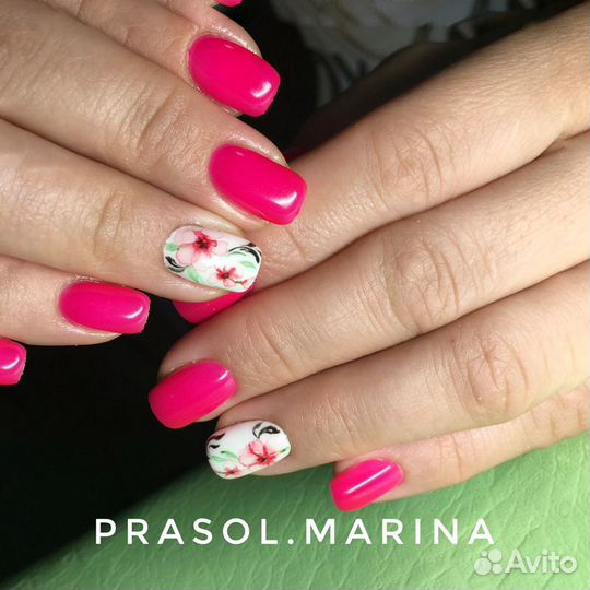 Наращивание ногтей, ресниц