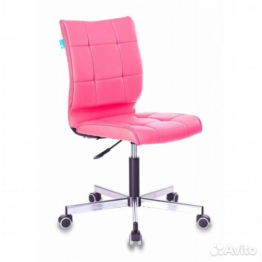 Кресло Бюрократ CH-330M/pink без подлокотников роз