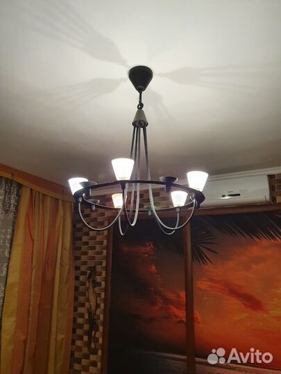 Люстра в стиле лофт, канделябр