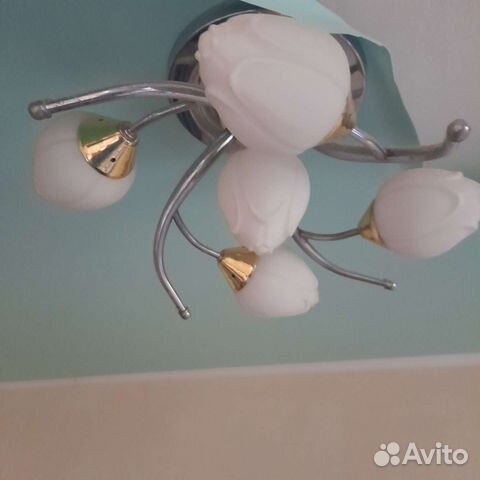 Люстра потолочная бу,очень хорошая