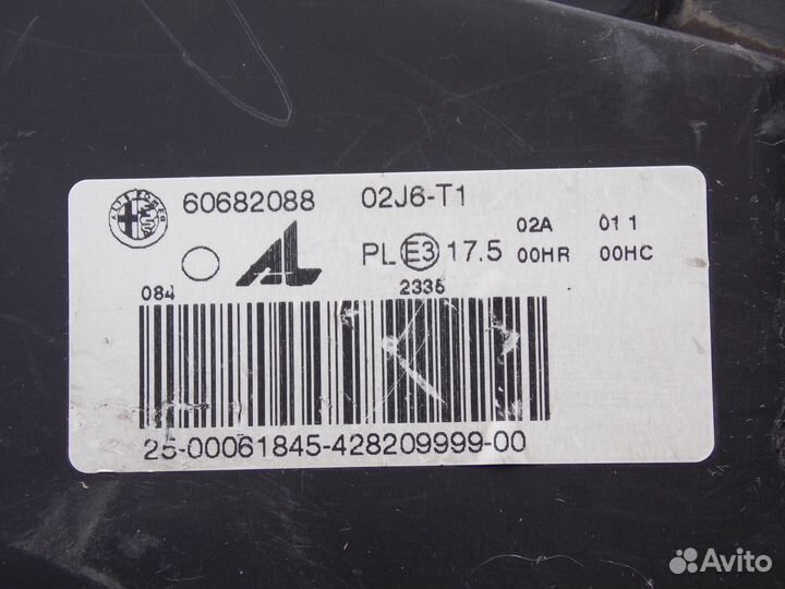 Альфа ромео 159 фара