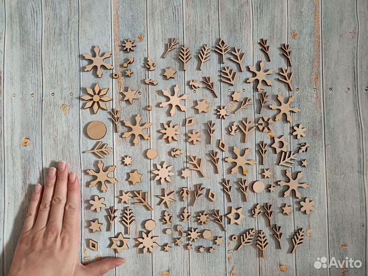 Декор для детского творчества новый год