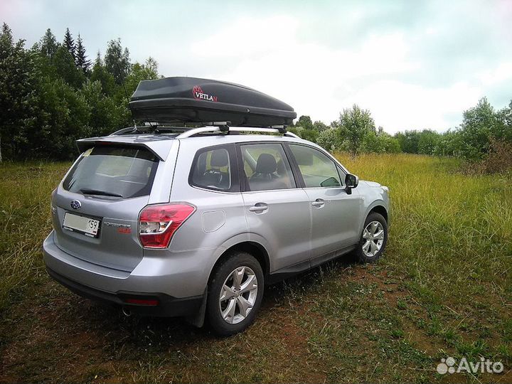 Автобокс на крышу Ветлан 460 л на LADA (ваз) 2121