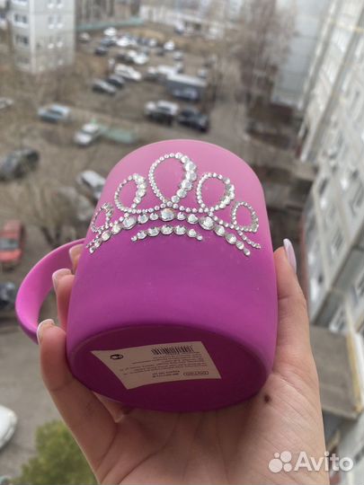 Кружка со стразам