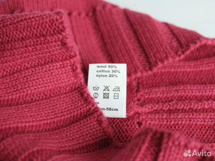 Женская шапка удлинённая