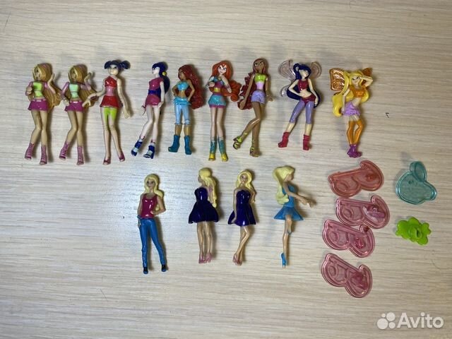Фигурки Винкс и Барби