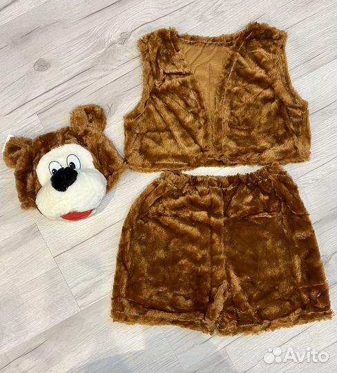 Карнавальный костюм: зайчик, мишка, гном, снеговик