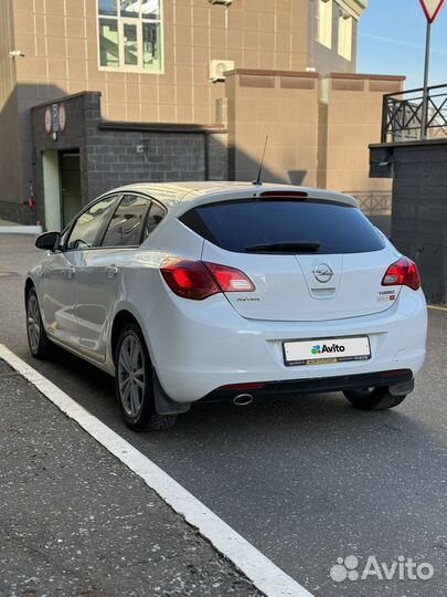 Opel Astra 1.4 AT, 2012, 126 452 км