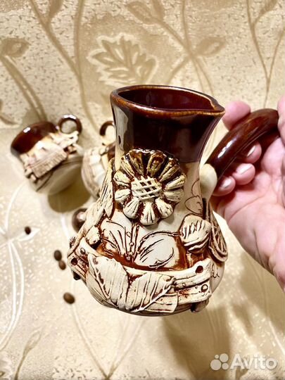 Сервиз кофейный керамика винтаж
