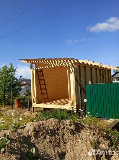 Строительство пристроя к дому веранд бань беседок