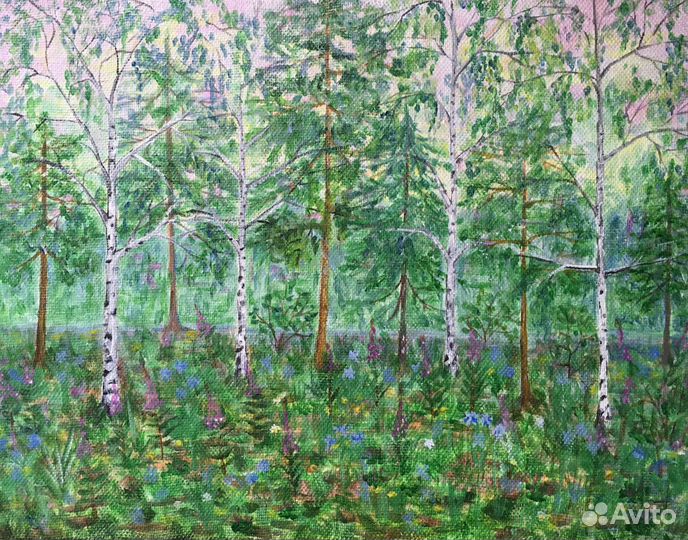 Картина Лес