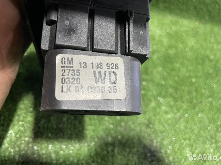 Блок включения света opel astra h