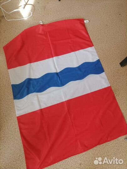 Флаг Омской области 1х1.5 метра