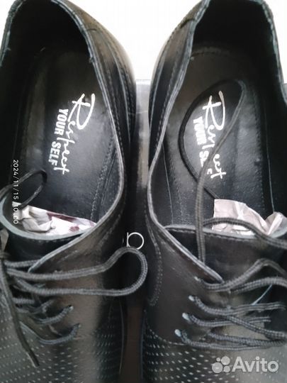 Ботинки мужские натуральная кожа Respect 43