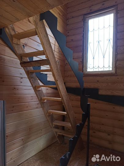 Лестницы металлические, лестницы из дерева
