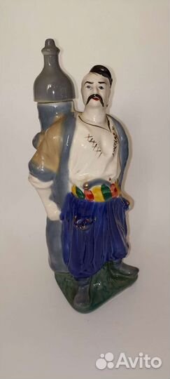 Штоф бутылка казаки, богатырь