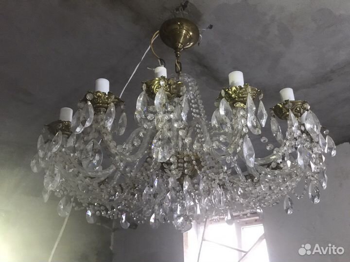 Люстра чешское