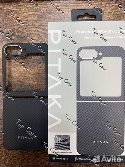 Чехол pitaka MagEZ Case 5для Samsung Flip 6 Black