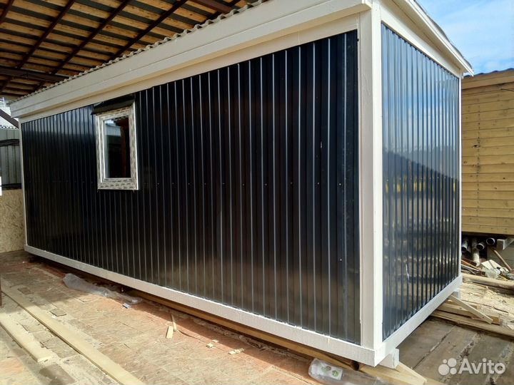 Бытовка дачная новая утепленная 6м