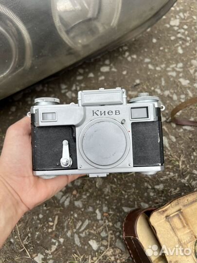 Плёночный фотоаппарат киев 3 1952 год