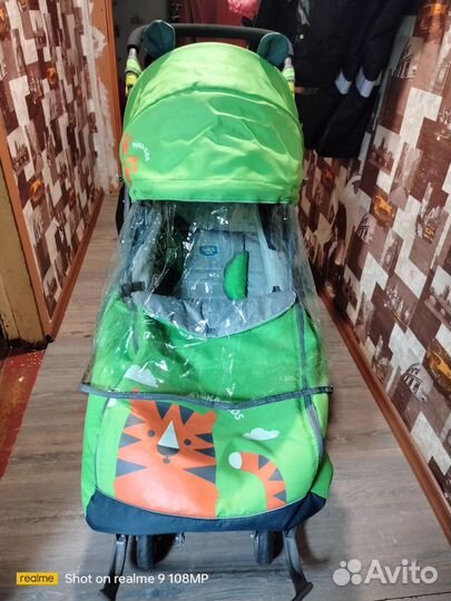 Детские санки коляска
