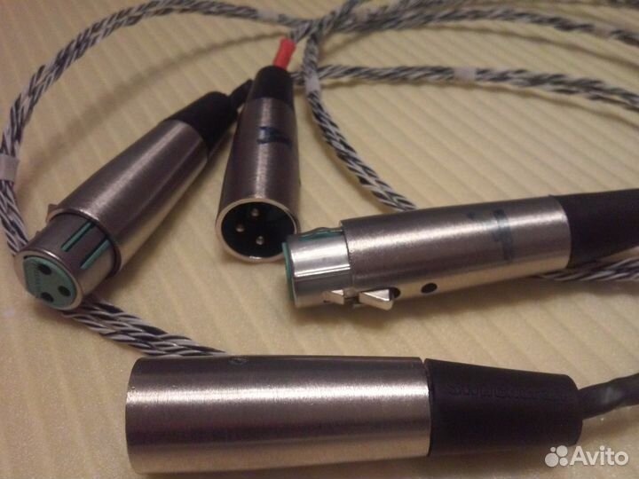 Межблочный аудио кабель балансный XLR