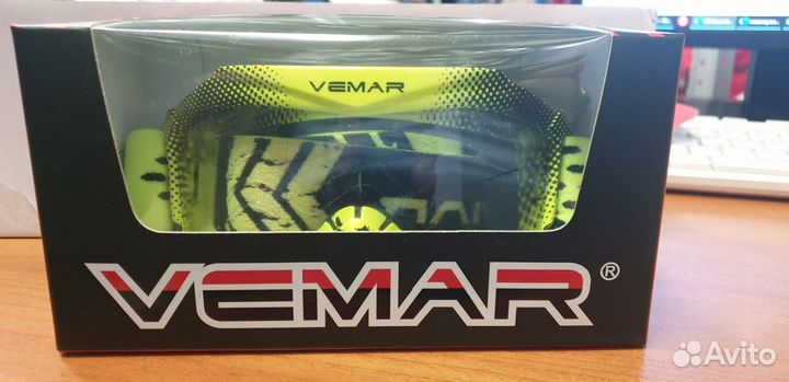 Очки для мотокросса vemar