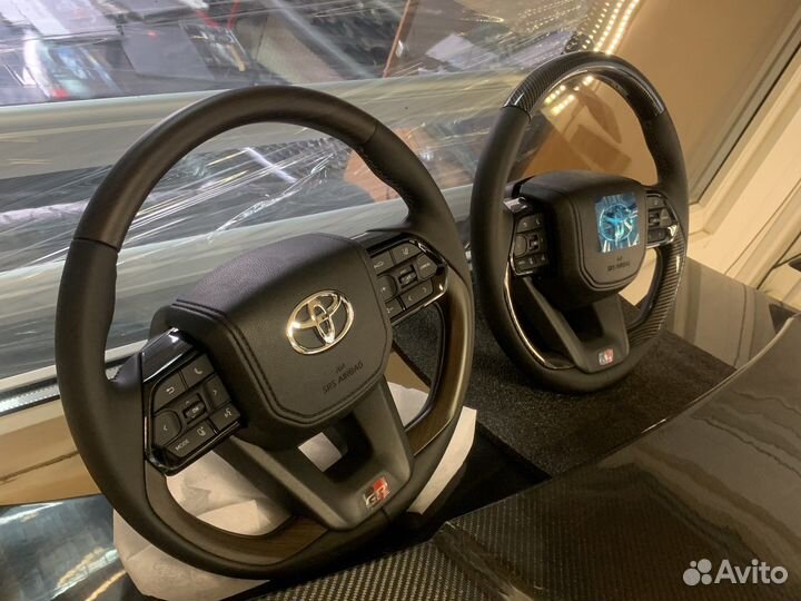 Руль на Toyota Land Cruiser стиль LC 300