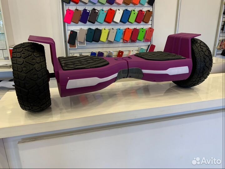 Гироскутер lux фиолетовый