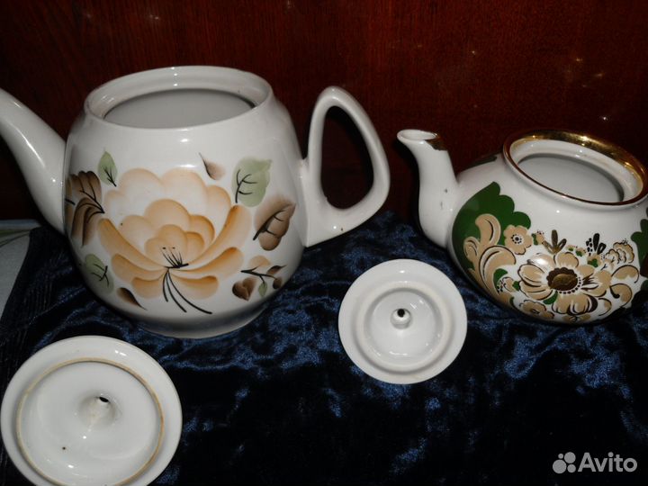Чайники заварочные фарфор СССР