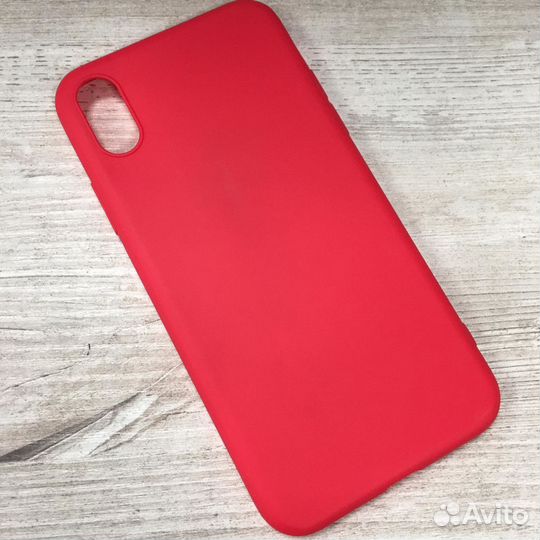 Чехол ультратонкий силикон iPhone X