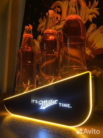 Подставка светильник для бутылок- стаканов