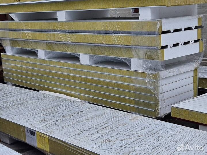 Сэндвич-панели для ангаров, складов, сто