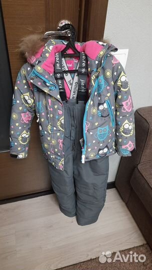 Зимний костюм для девочки 116