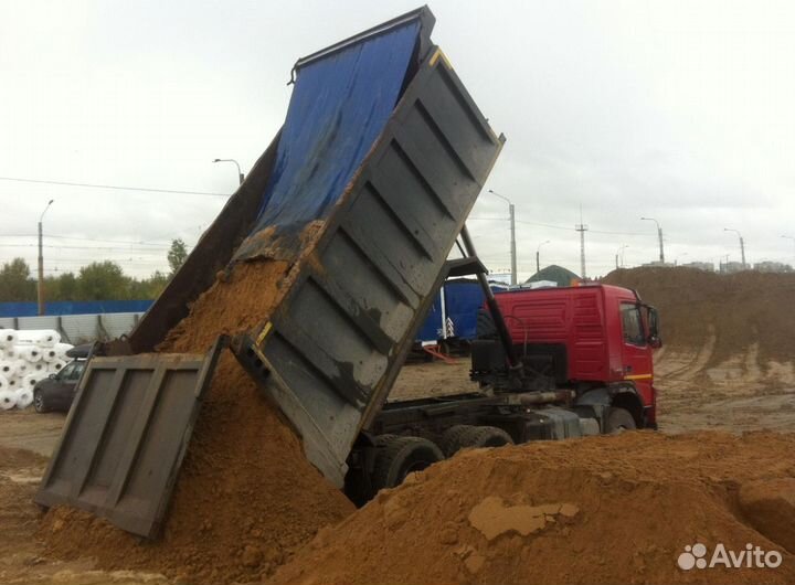 Песок щебень