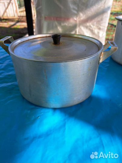 Кастрюля алюминиевая