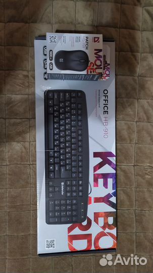 Клавиатура + мышь проводная