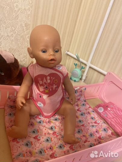 Кровать для кукол беби бон и сама кукла беби бон