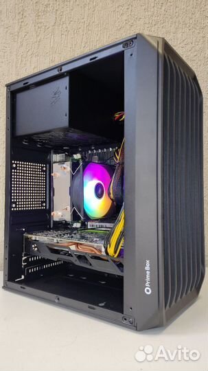 Игровой пк Intel 2650v2 8 ядер + RX 580 + 16 RAM