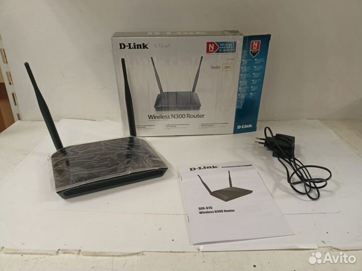 Wi-Fi роутер D-Link DIR-615 (Д)