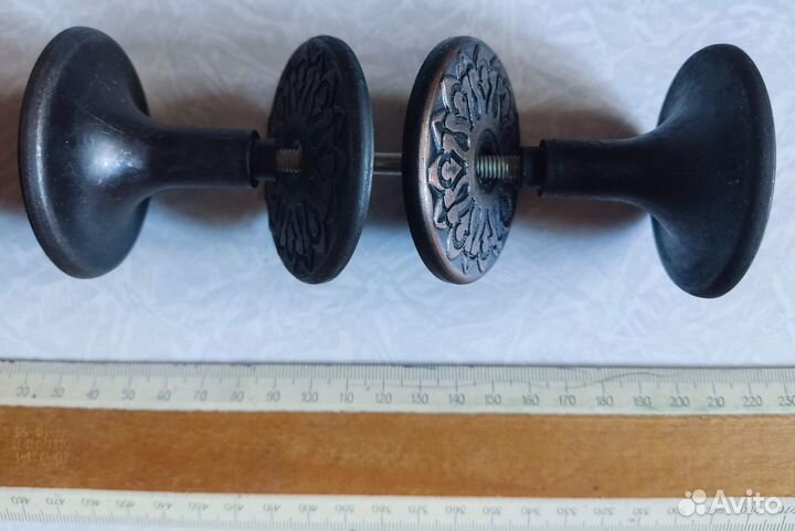 Ручки дверные межкомнатные СССР Бронза стильвосток