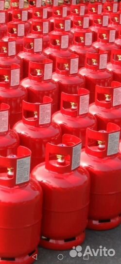 Газовые баллоны новые бытовые с доставкой,с газом