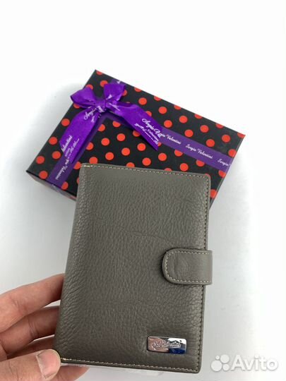 Обложка для паспорта натуральная кожа