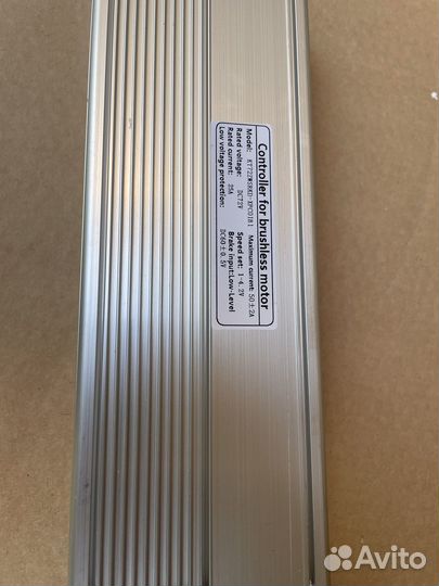 Контроллер для электровелосипеда KT 72v50A