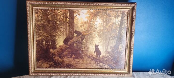 Картина маслом на холсте Шишкин Дубовской