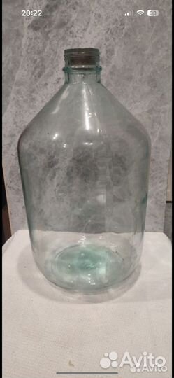 Бутыль 10 литров СССР