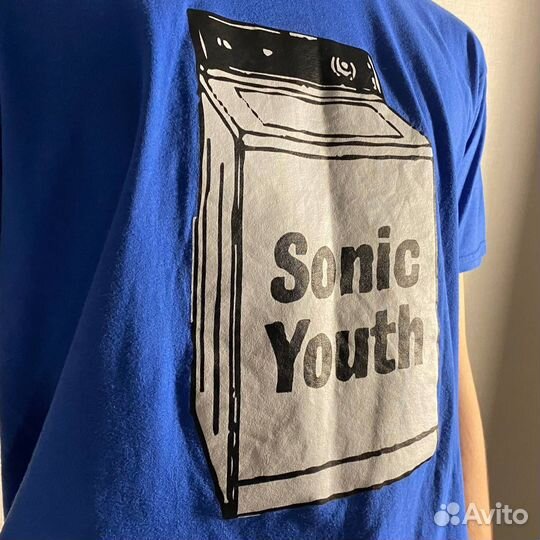 Футболка мерч культовой рок-группы Sonic Youth