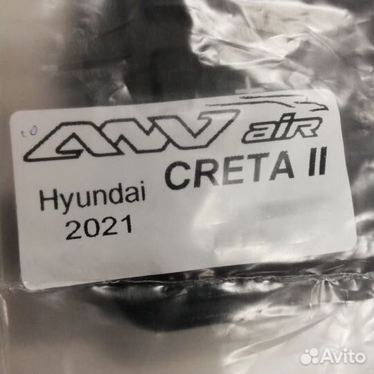 Дефлекторы окон Hyundai Creta II (2021)