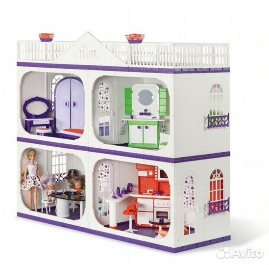 Большой кукольный домик