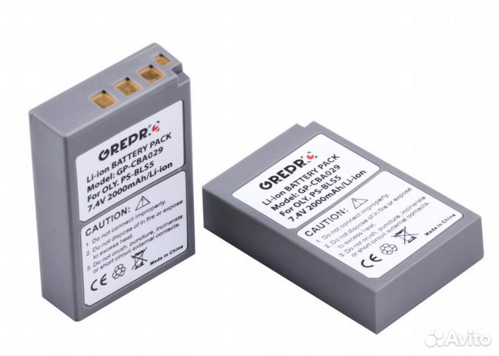 Зарядки и аккумуляторы для Olumpus BLN-1 BLH-1 BLS